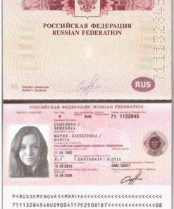 Buy Fake Russian passport