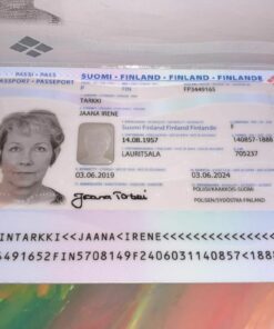 Buy a fake finnish passport