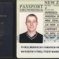 Buy Fake Passport New Zealand